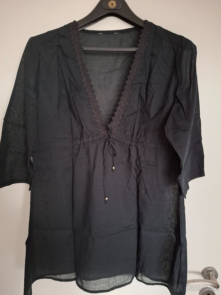 Sukně džínová vel.38, pas cca 74 cm - 20