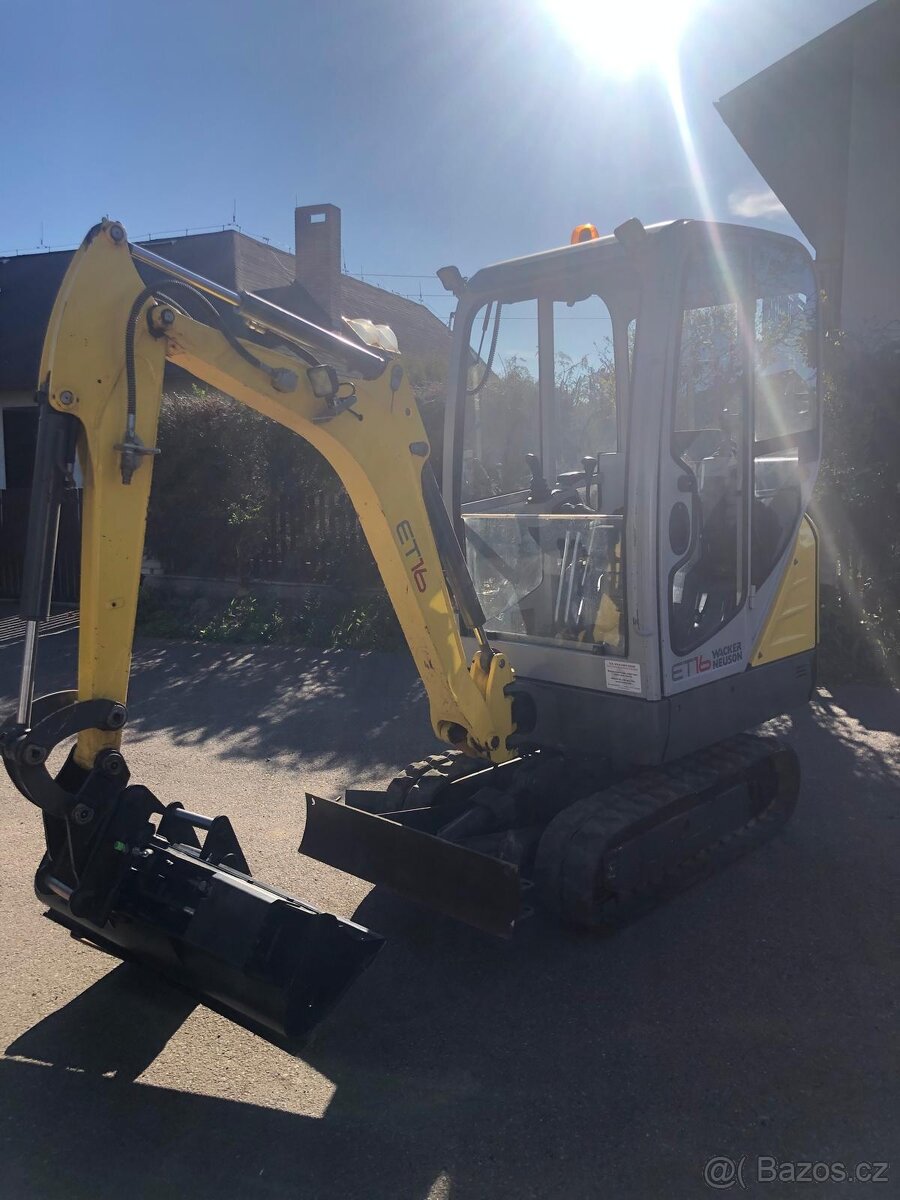 Minibagr Wacker Neuson ET 16 - 20