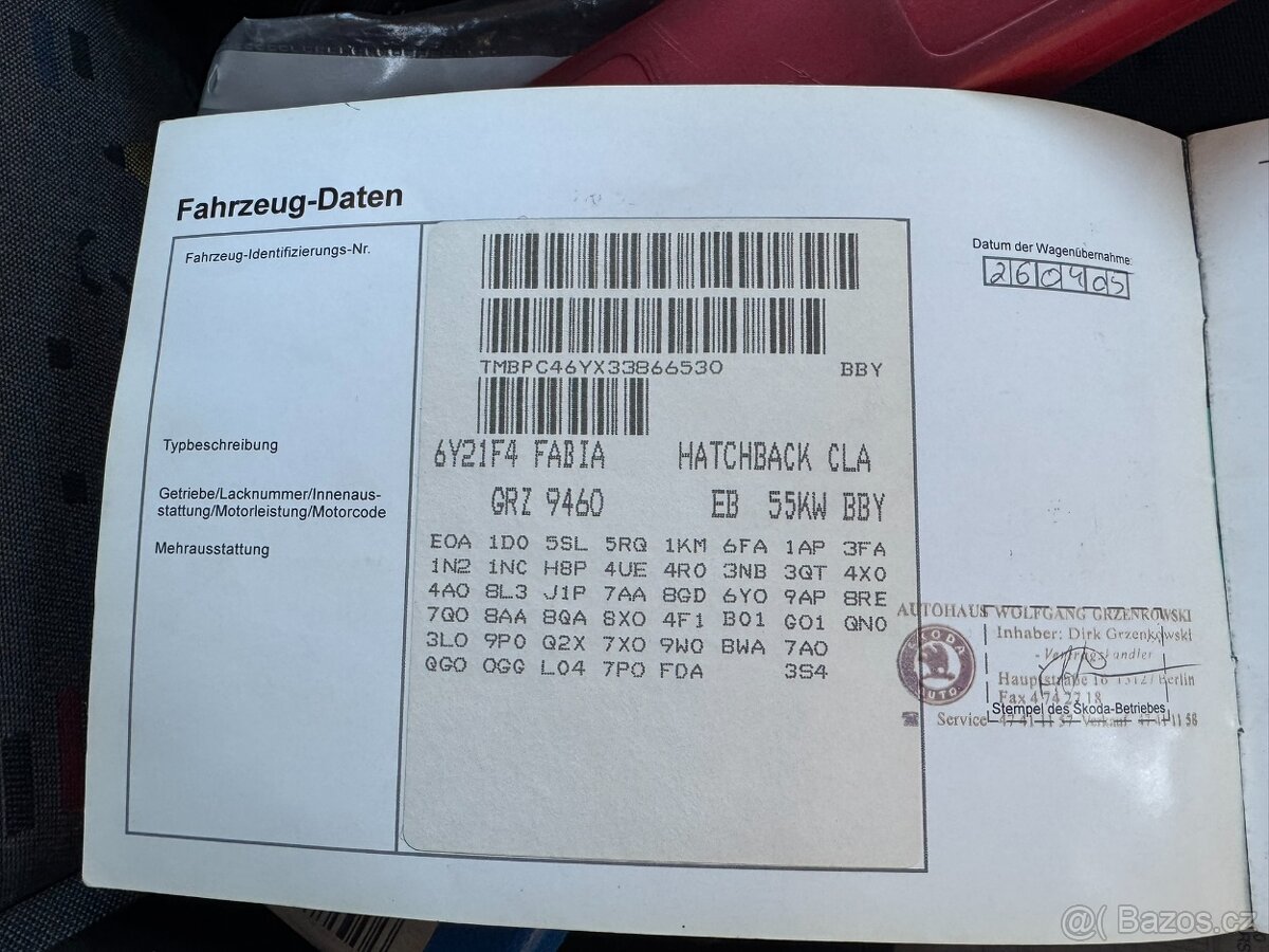 Škoda Fabia 1,4 55 KW 2. MAJ. SK STK - 20