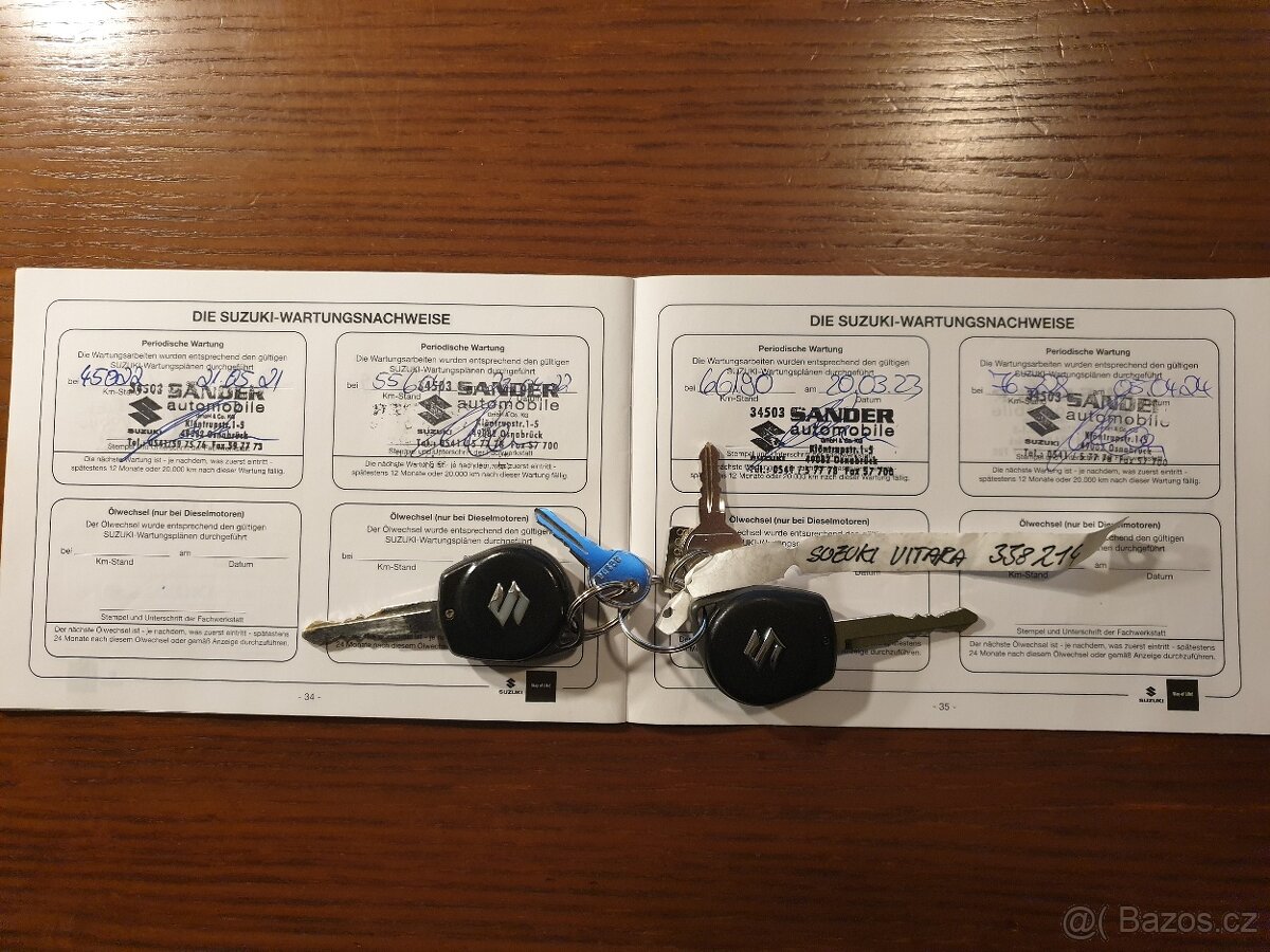 Suzuki Vitara 1.6i 88KW NAVI KAMERA Servis SUZUKI - 20