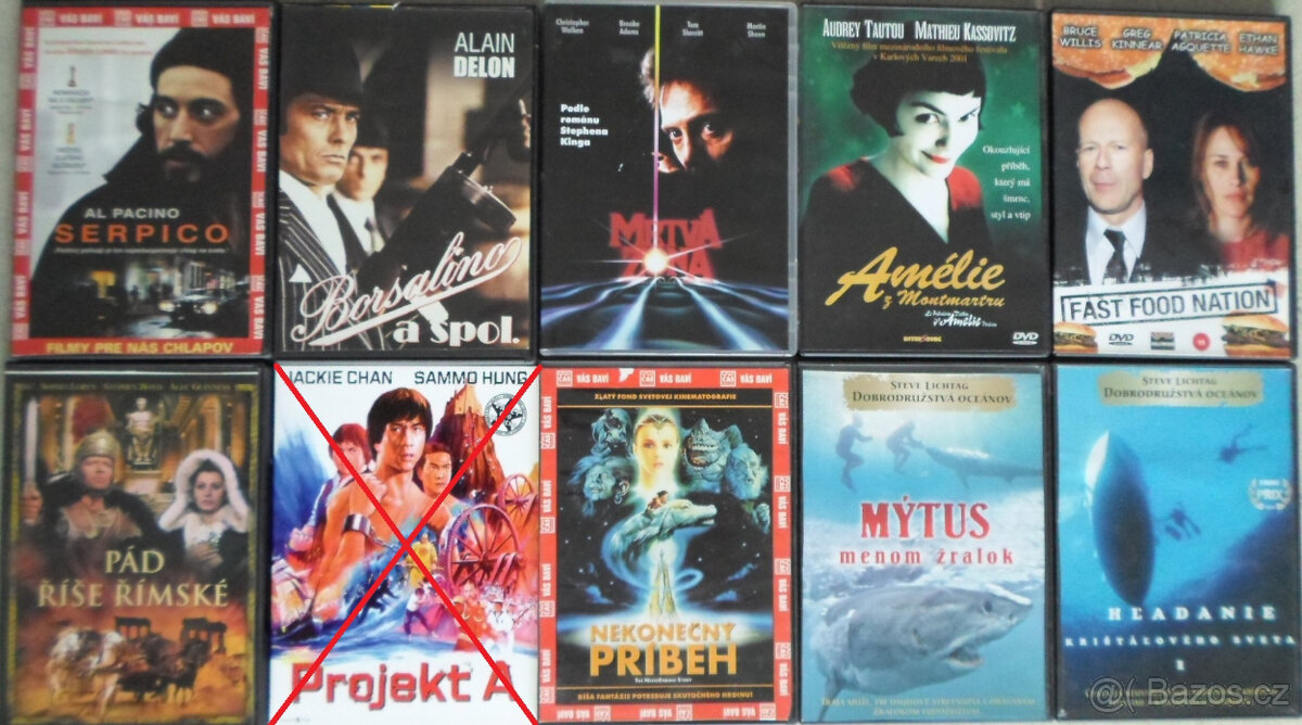 ♦️ DVD - FILMY - ORIGINÁLY ♦️ - 20