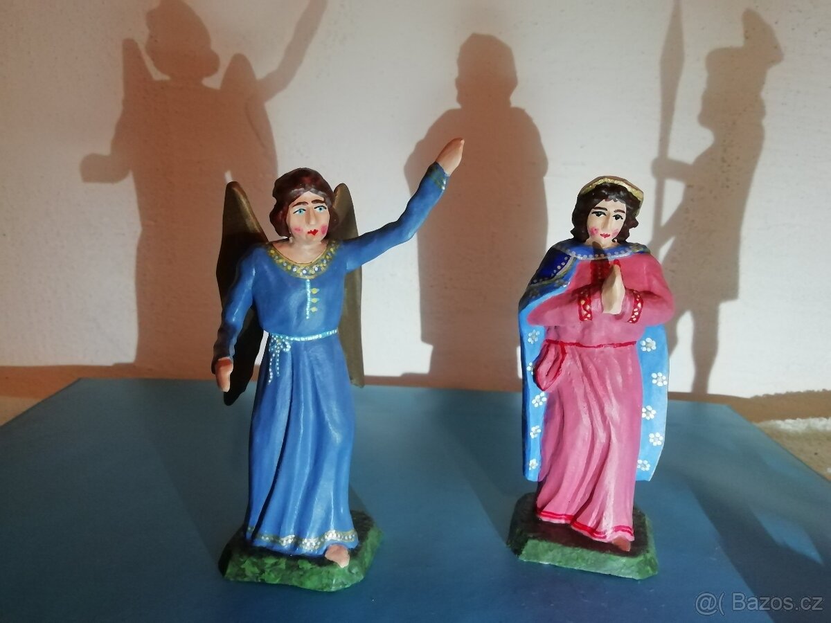 nové figurky pro betlém - signovaná autorská tvorba - 20