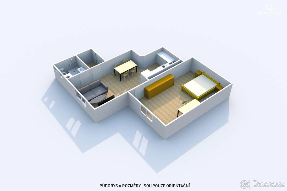 Pronájem bytu 2+kk 46 m², Plzeň - Jižní Předměstí - 20