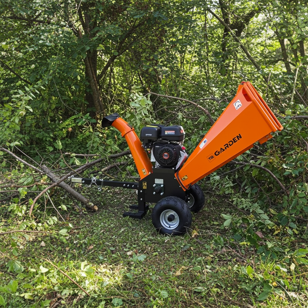 Štěpkovač drtič větví TB GARDEN GS1500 - 20