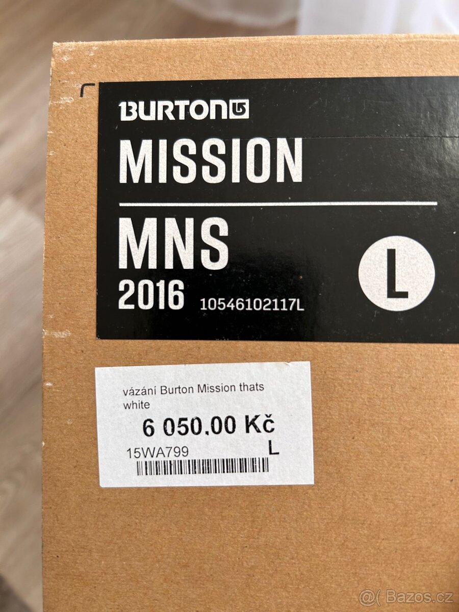 Vázání Burton Mission vel L - 20