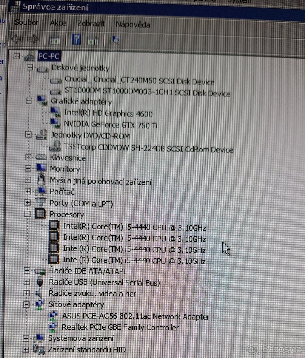 Herní PC Fractal define R4, Intel Core i5, MSI GTX 750Ti - 20