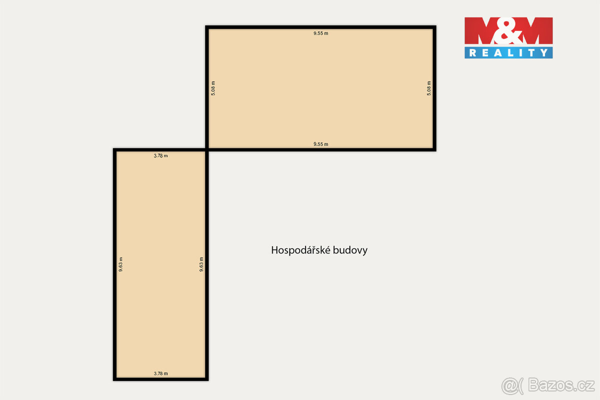 Prodej zemědělské usedlosti, 818 m², pozemek 2326 m2, Lipová - 20