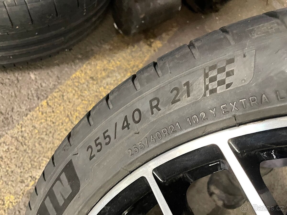 21" sada: 4x letní pneu MICHELIN, 4x disk, 4x senzor tlaku - 20