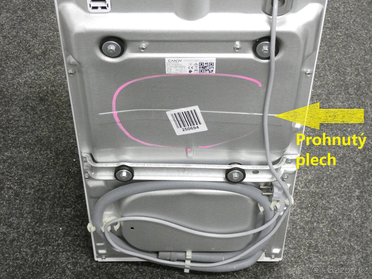 Pračka Candy TCA263D3-S - se zárukou - 20