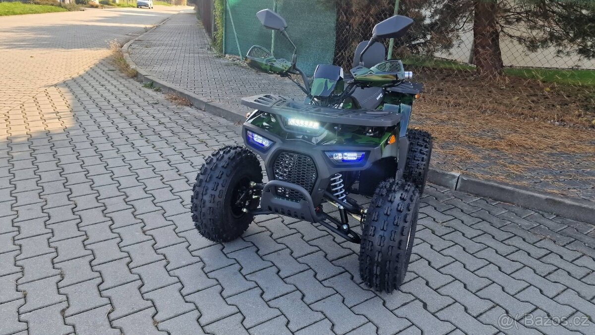 Dětská elektro čtyřkolka ATV Hunter II Deluxe 1500W 60V dife - 20