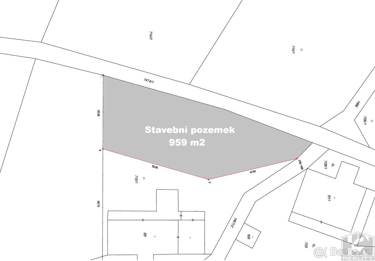 Stavební pozemek Jestřabí v Krkonoších 959 m2 - 20
