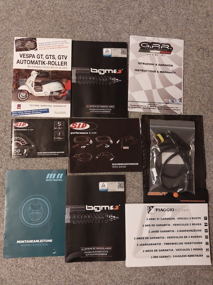 2009 PIAGGIO VESPA GTS 200 L - 20