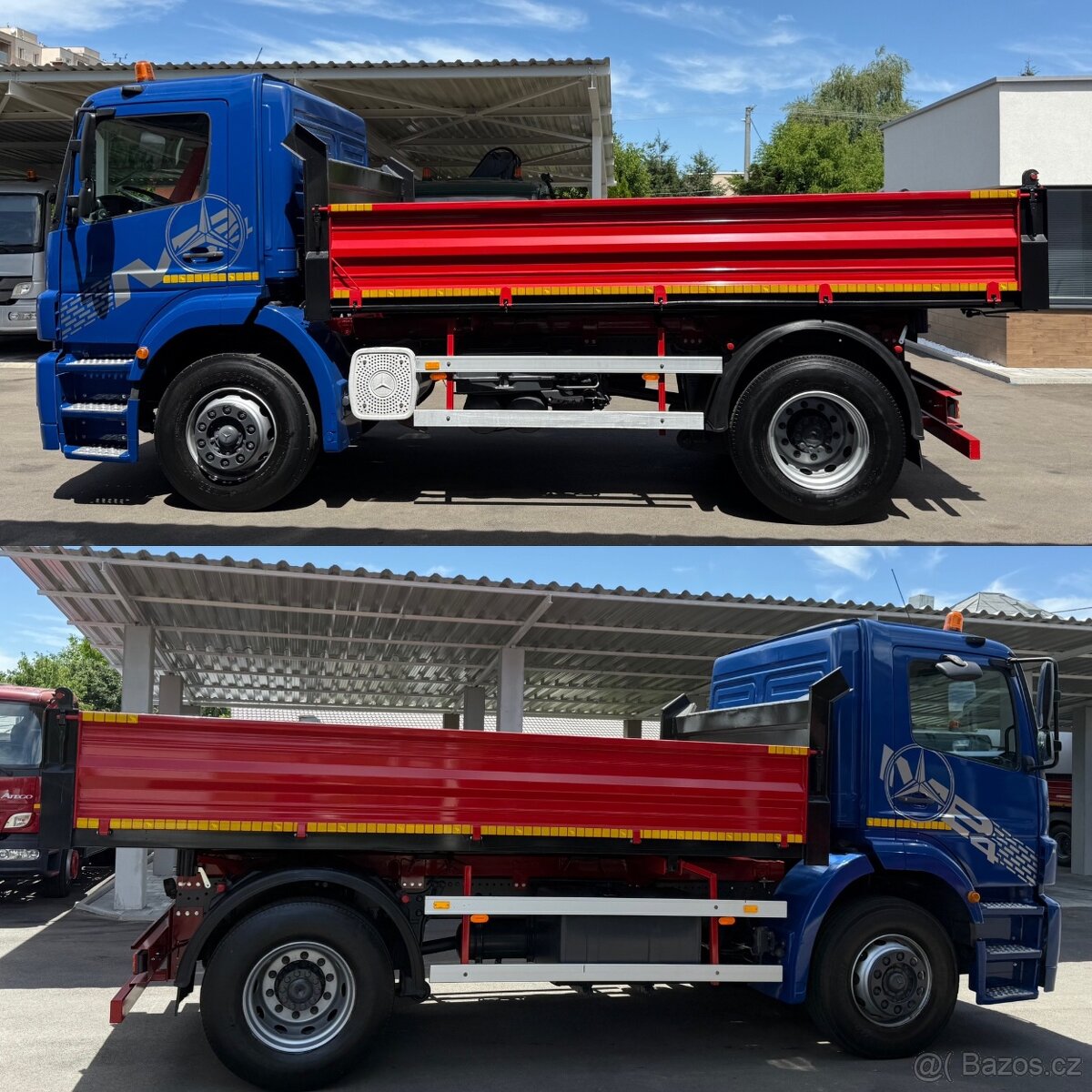 MERCEDES-BENZ AXOR 1823 SKLÁPĚČ TŘÍSTRANNÝ VYKLÁPĚČ - 20