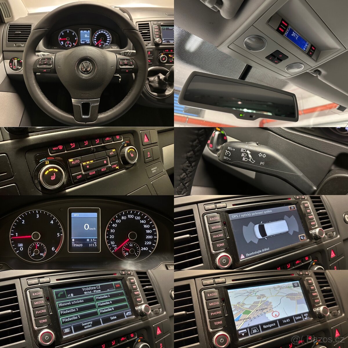 VW MULTIVAN LIFE T5.1 2.0TDI 103kW WEBASTO 7MÍST TEMPO TAŽNÉ - 20