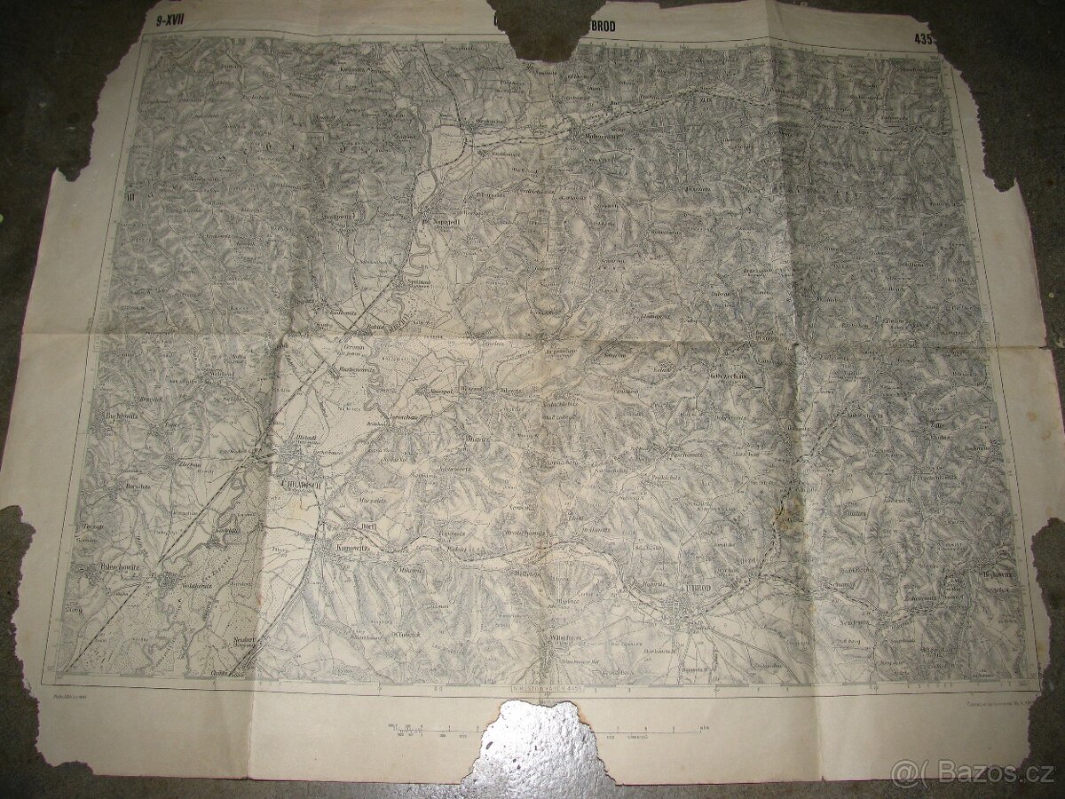 STARÉ MAPY česko sbírka - 20