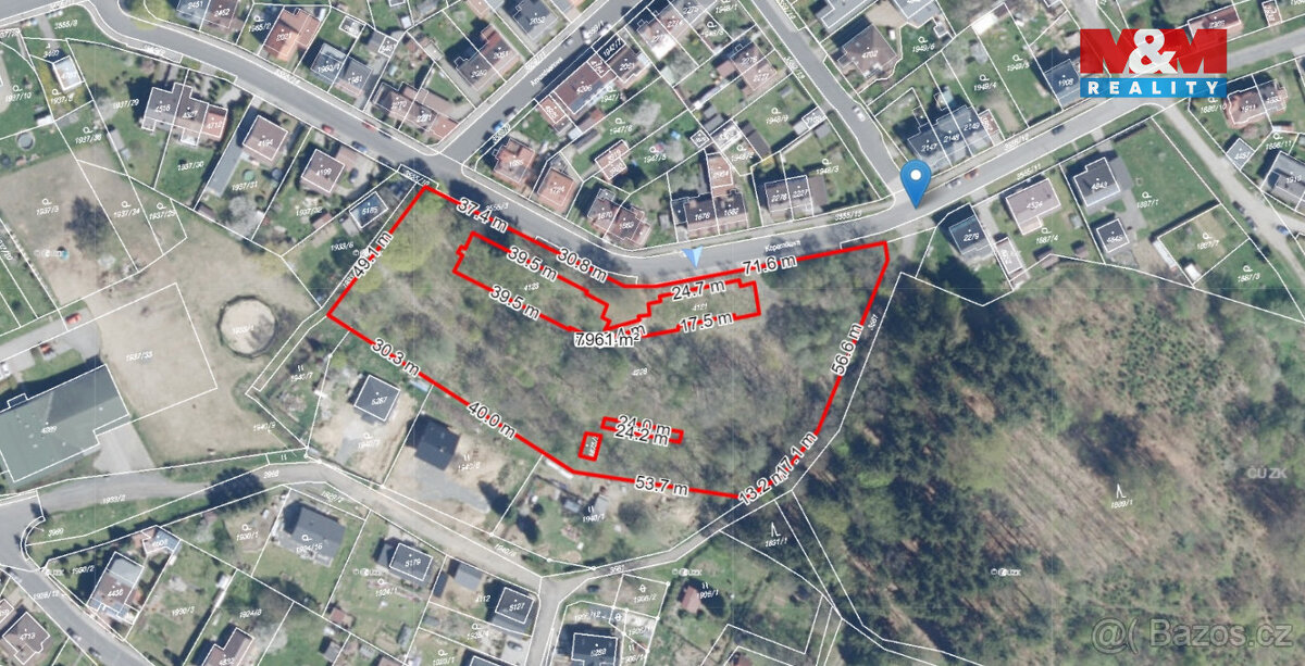 Prodej pozemku k bydlení, 9804 m², Aš - 20