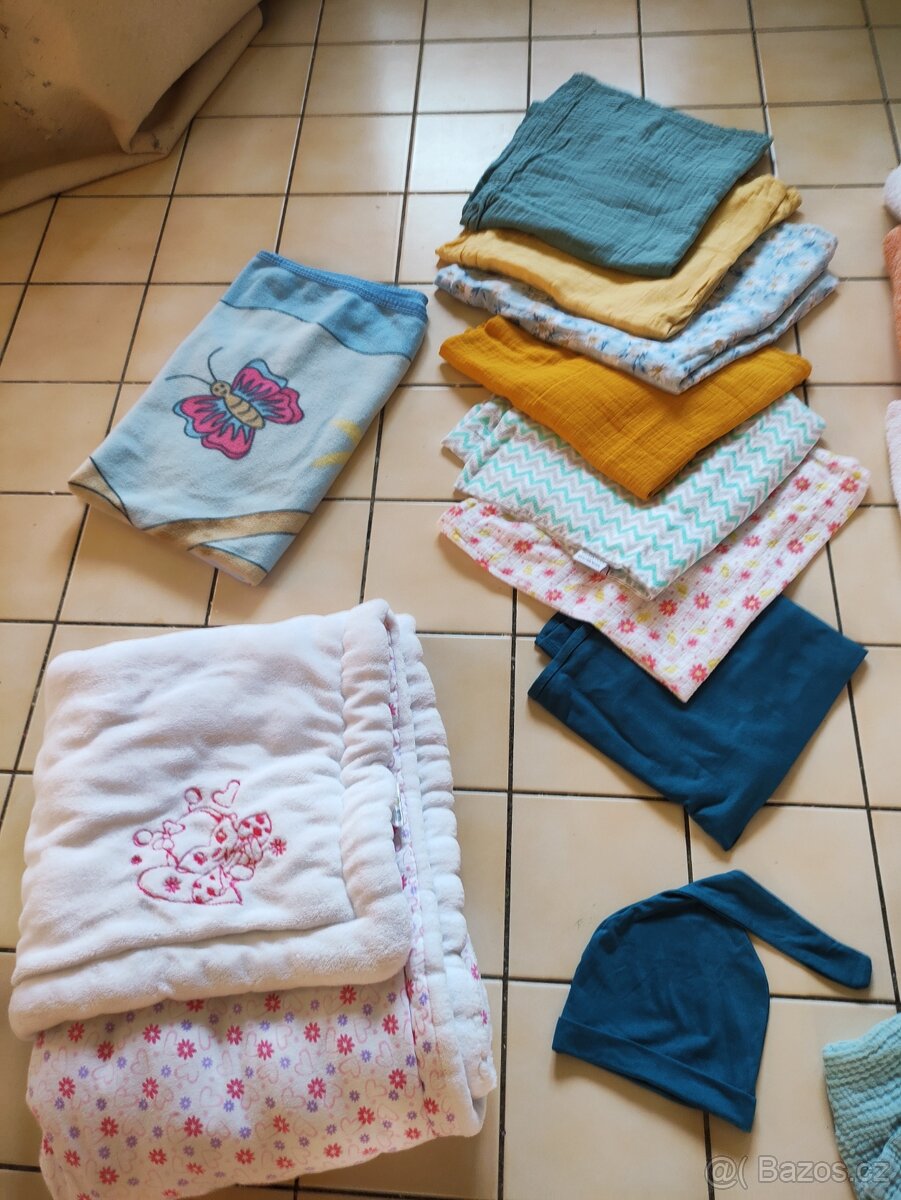 Látkové pleny, deky, přikrývky - 20