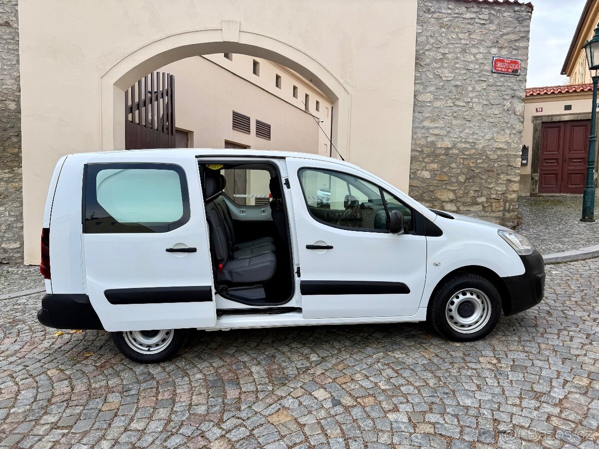 Peugeot Partner Maxi 1.6HDi 73kw koup.ČR DPH Klima 2.Majitel - 20