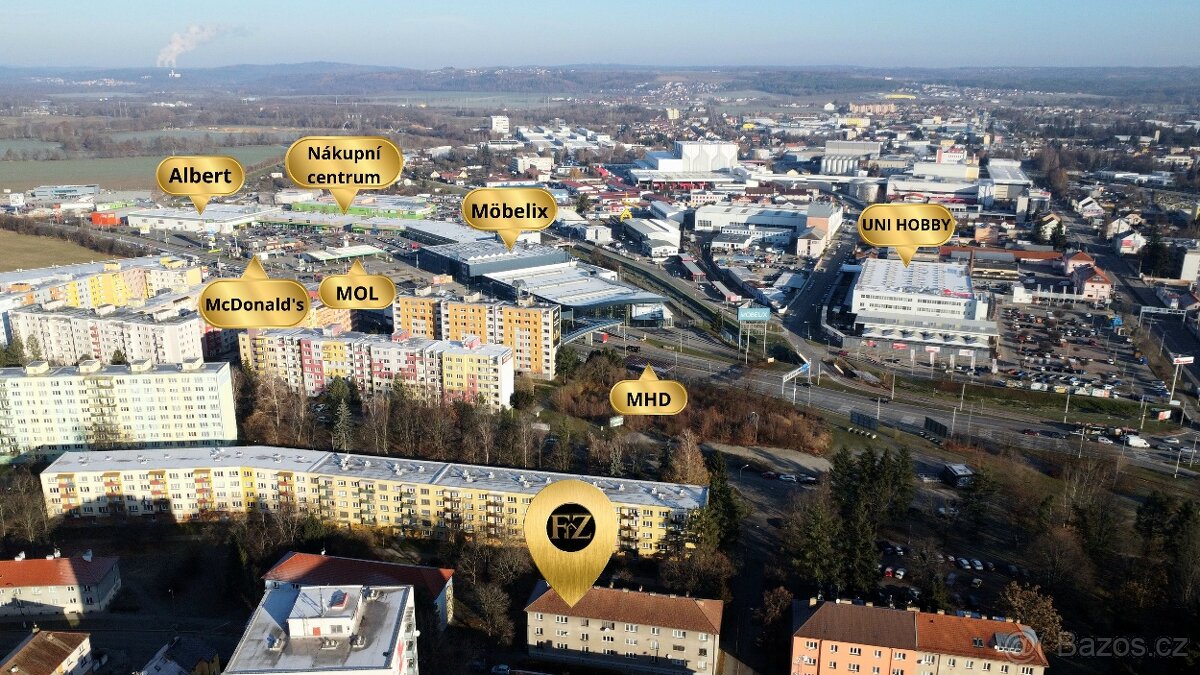 Byt 2+1 v centru Českých Budějovic - 20