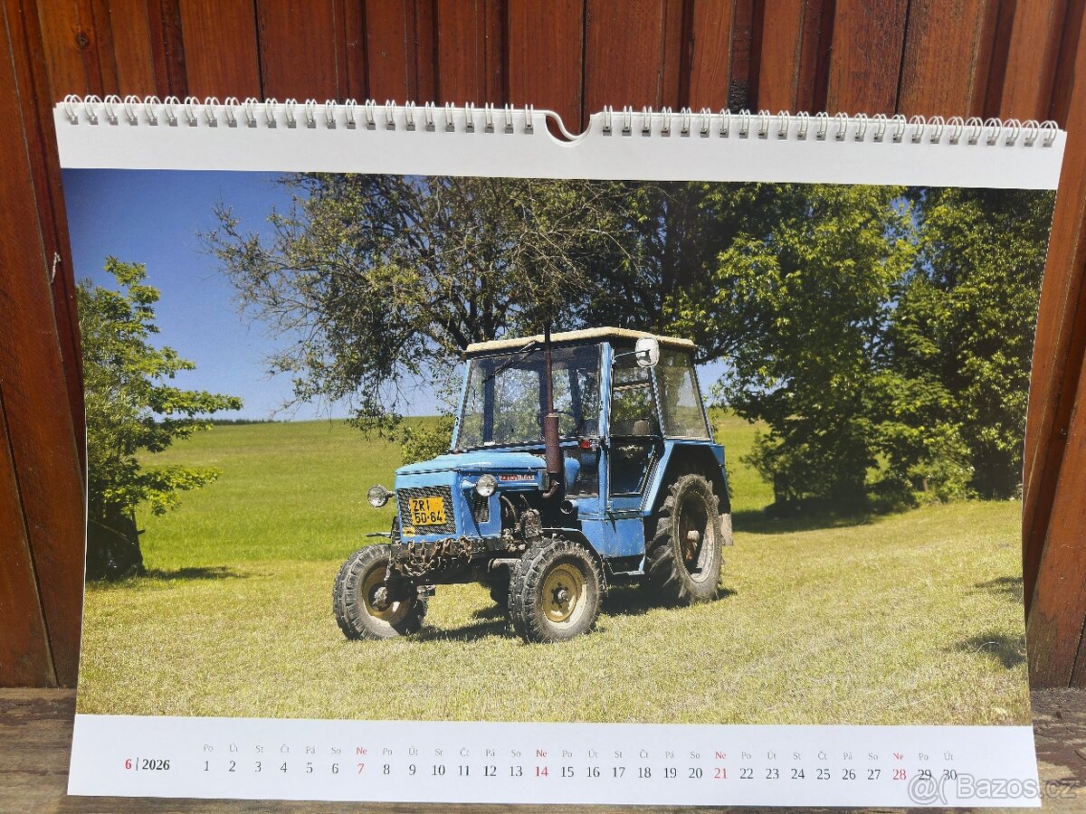 Kalendáře s traktory Zetor na rok 2026 - 20