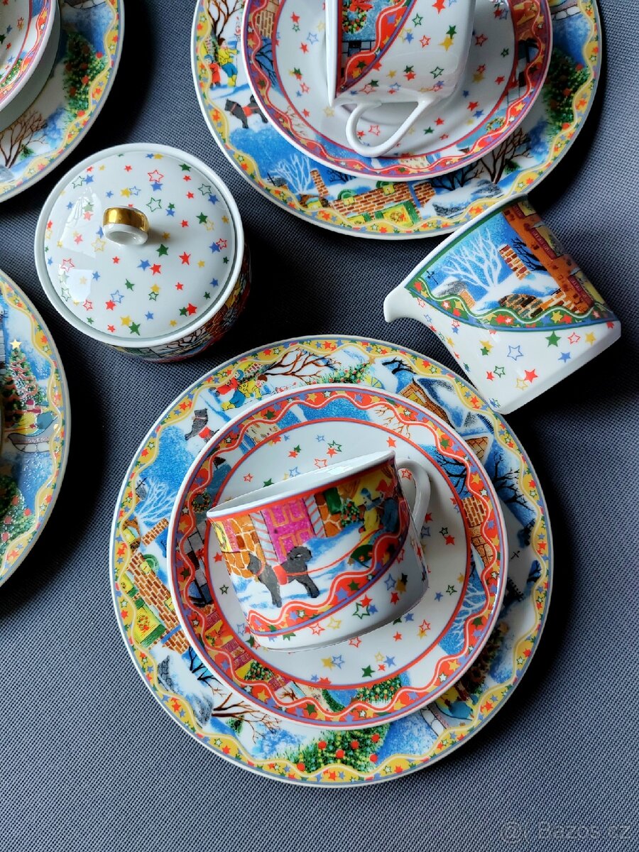 Vánoční porcelánová sada Eschenbach série "Jingle Bells" - 20