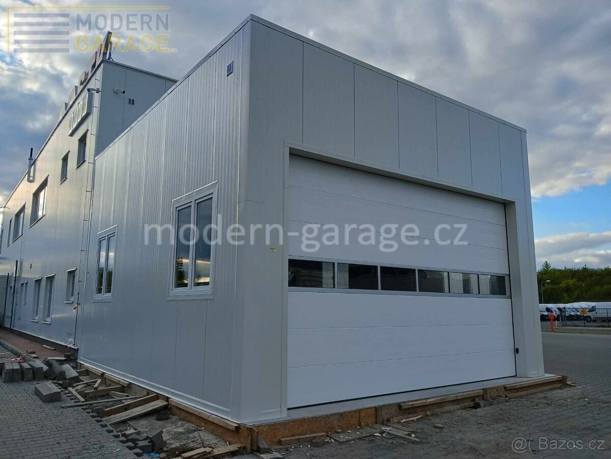 Zateplené montované garáže PIR 4x6/6x6m celá ČR - 20