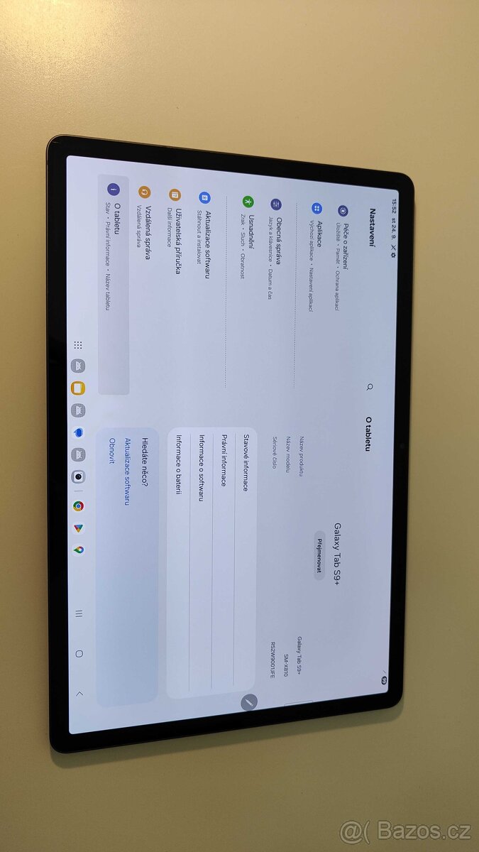 Samsung Galaxy Tab S9+ Wifi 12GB/512GB, NOVÁ BATERIE - 20