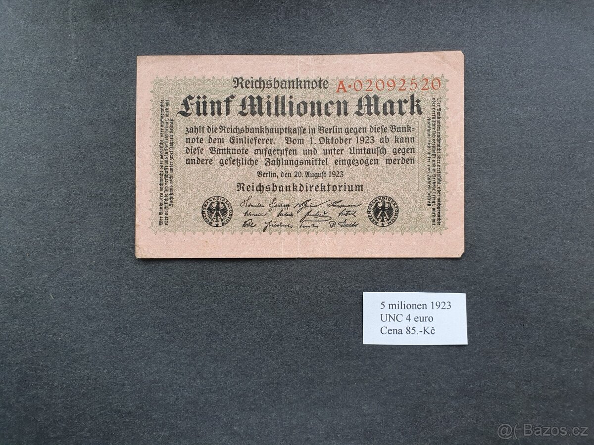 Prodám Bankovky 20 ks - 20