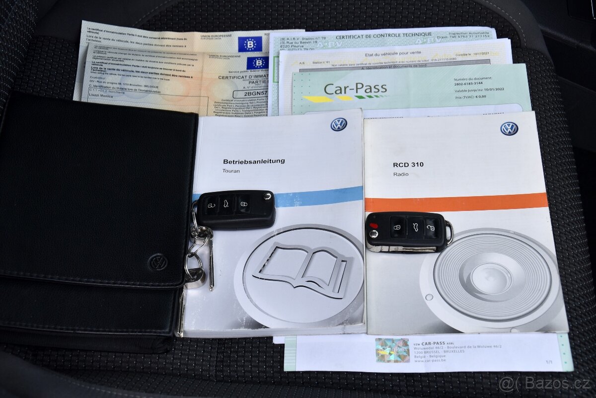 Volkswagen Touran 1.4 TSi DSG,KLIMA,TEMPOMAT,VÝHŘEV,123173KM - 20