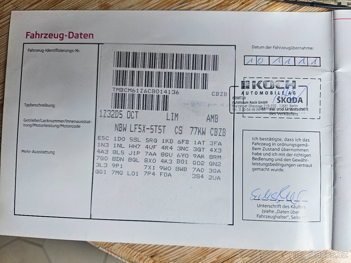 Škoda Octavia 1.2 TSI 77 kW mod. 2012, 2 sady kol - 20