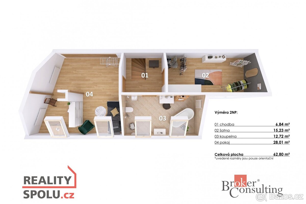 Prodej, byty/4+1, 156 m2, Podhorská 1321/24, 46601 Jablonec - 20