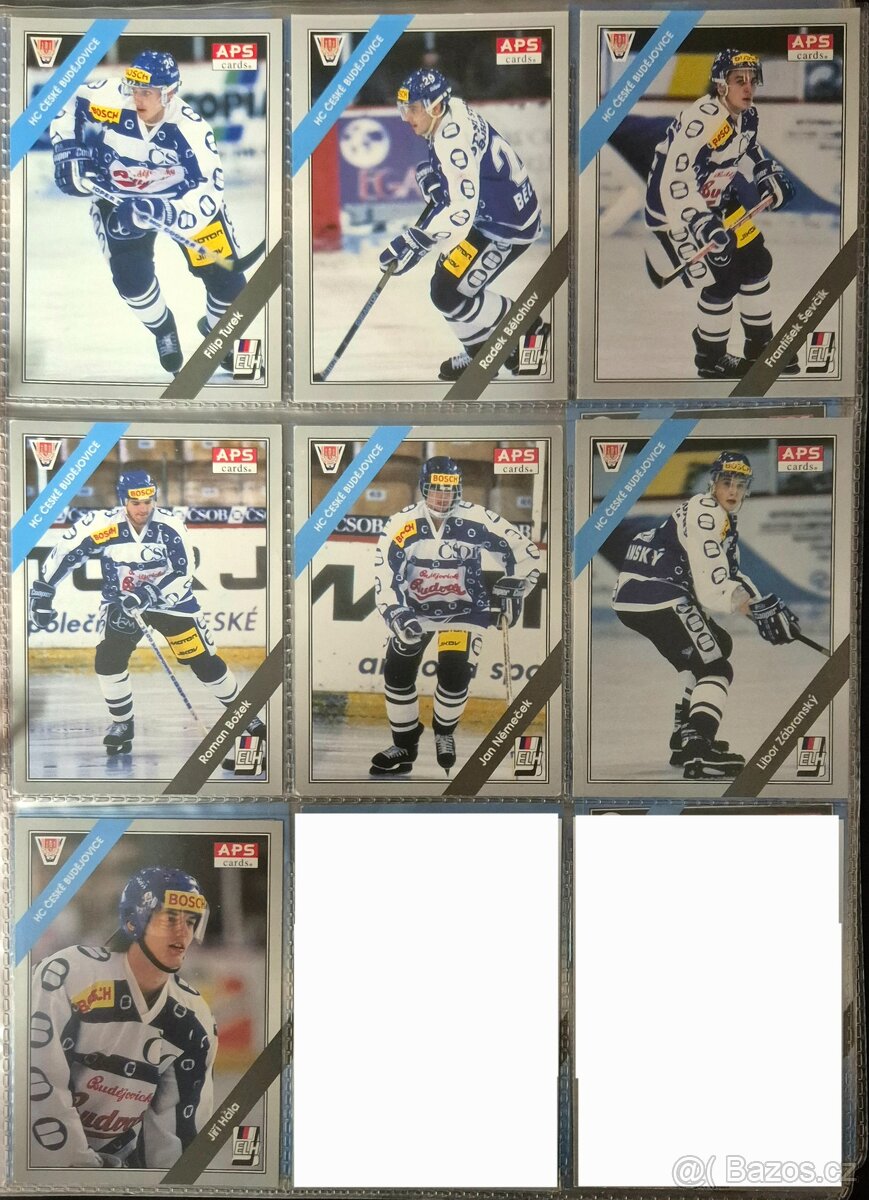 Hokejové karty APS 264 ks - 20