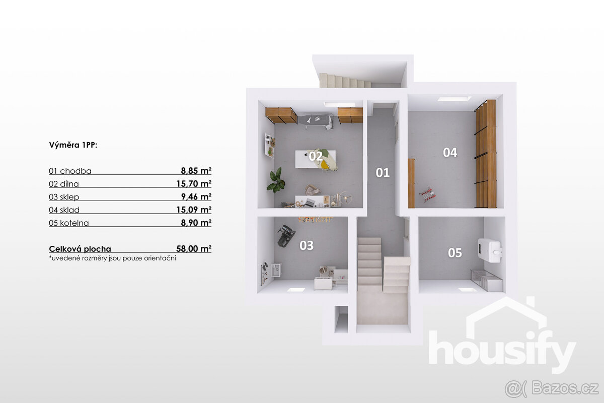 Prodej rodinného domu 5+1, 137 m2 - Mašovice - 20