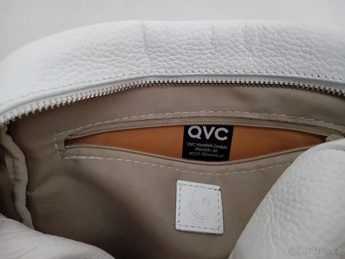 QVC dámská kabelka kožená nová - 20