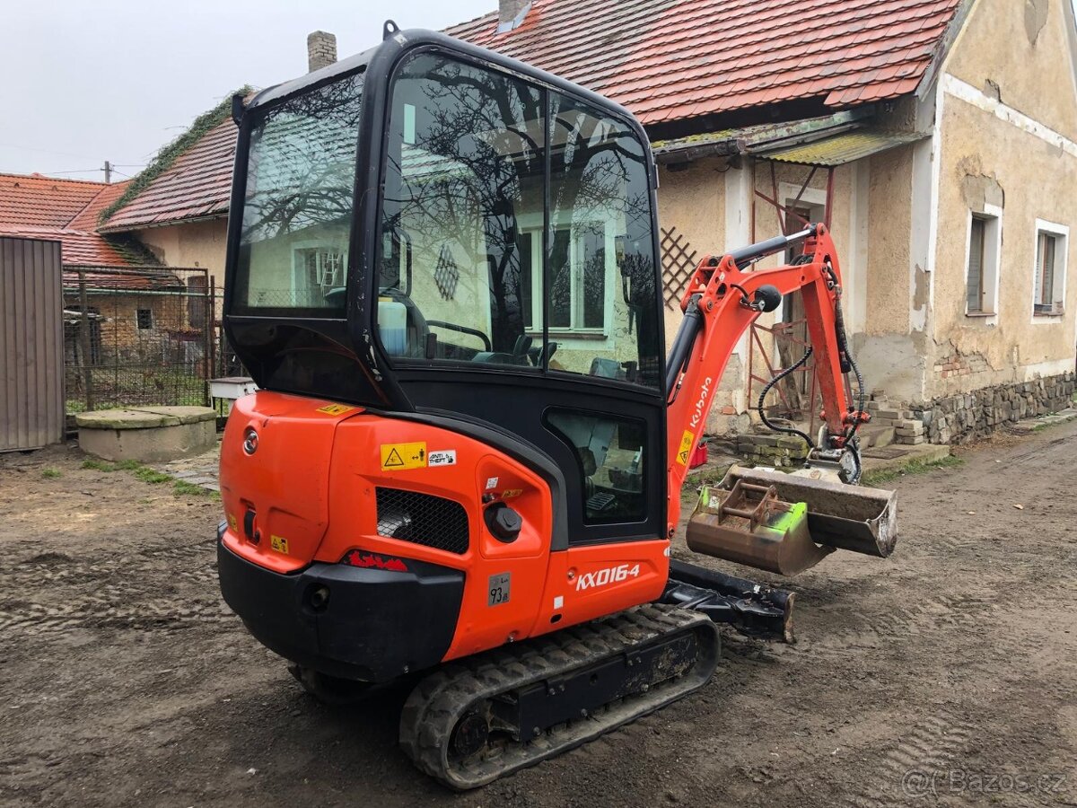 K prodeji mini bagr Kubota KX 016 - 20