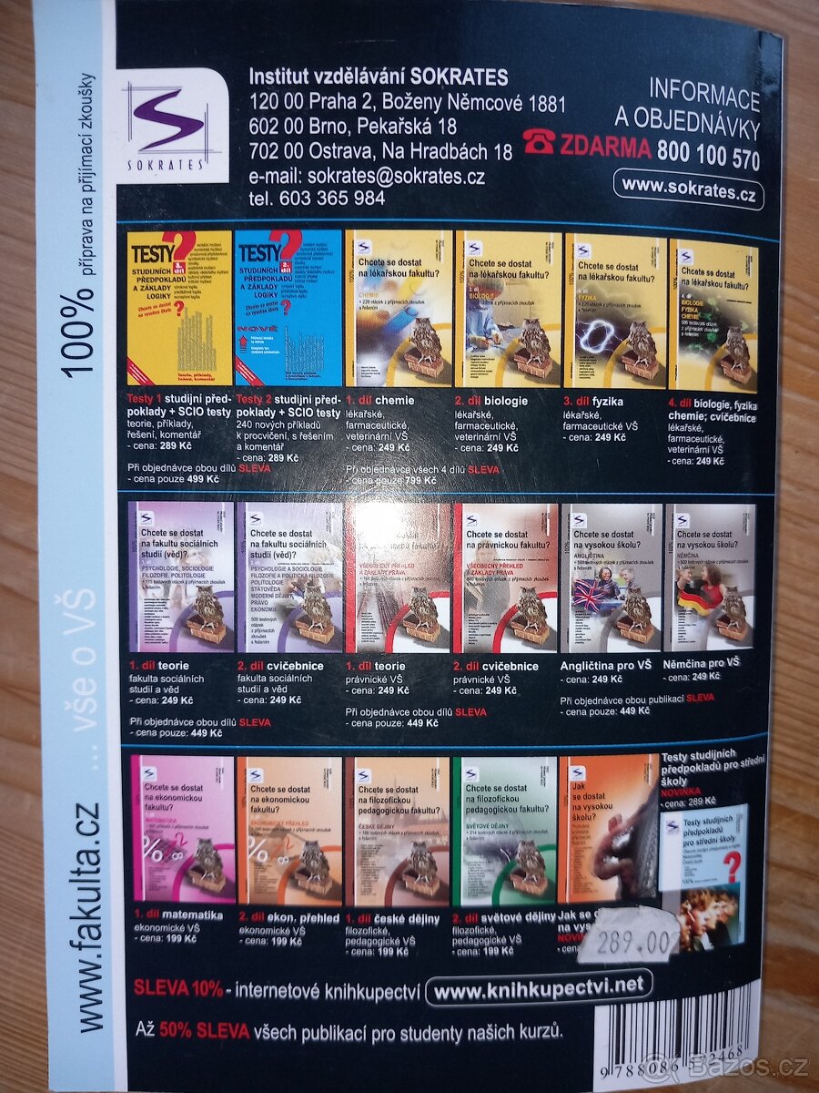 Testy studijní předpokladů pro střední školy - 20