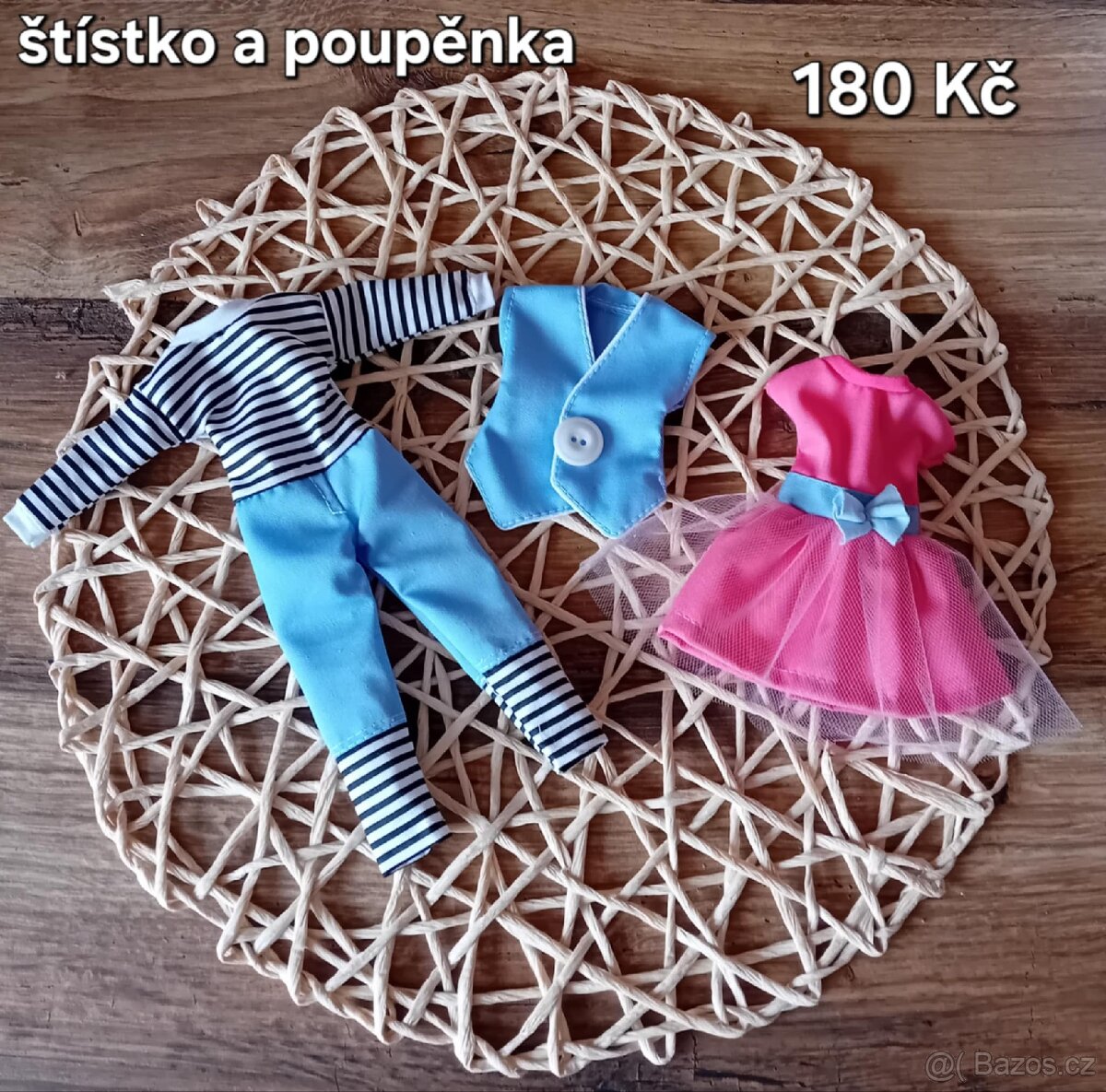 Barbie Sady oblečků džíns, Paříž a další... - 20