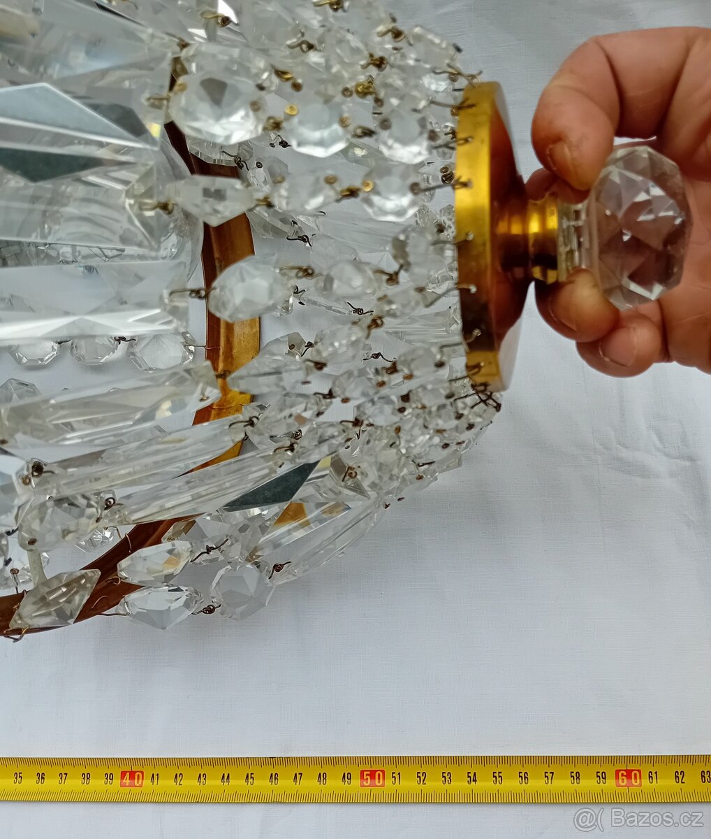 LUSTRY - STÍNIDLA - SKLO - 5 různých kusů - 20