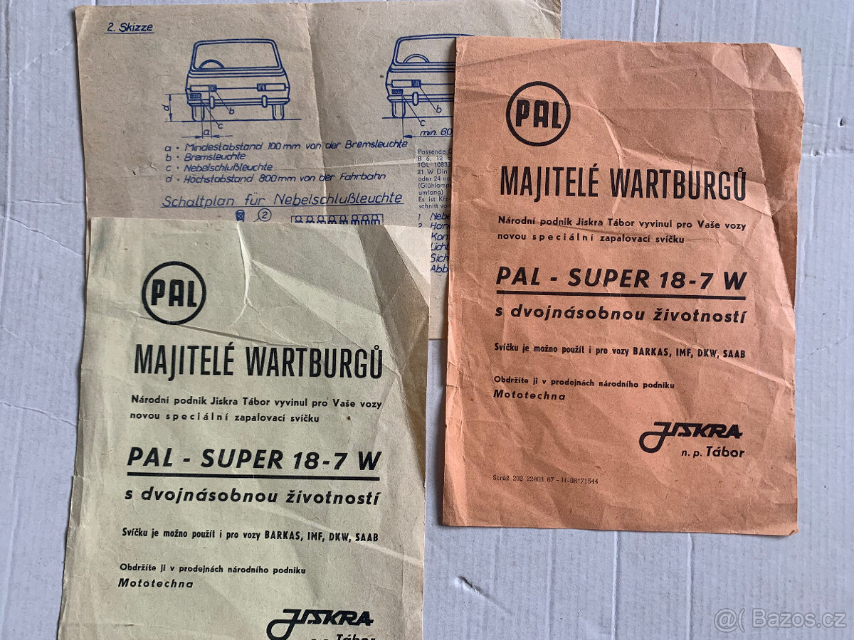 Wartburg 1000 353W – soubor knih, příruček a prospektů - 20