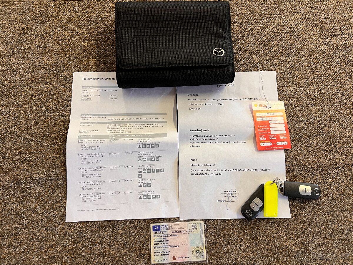 MAZDA 6 2.0i,2013,121KW,VÝHŘEVY,TEMPOMAT,ALU17,SERVIS MAZDA - 20
