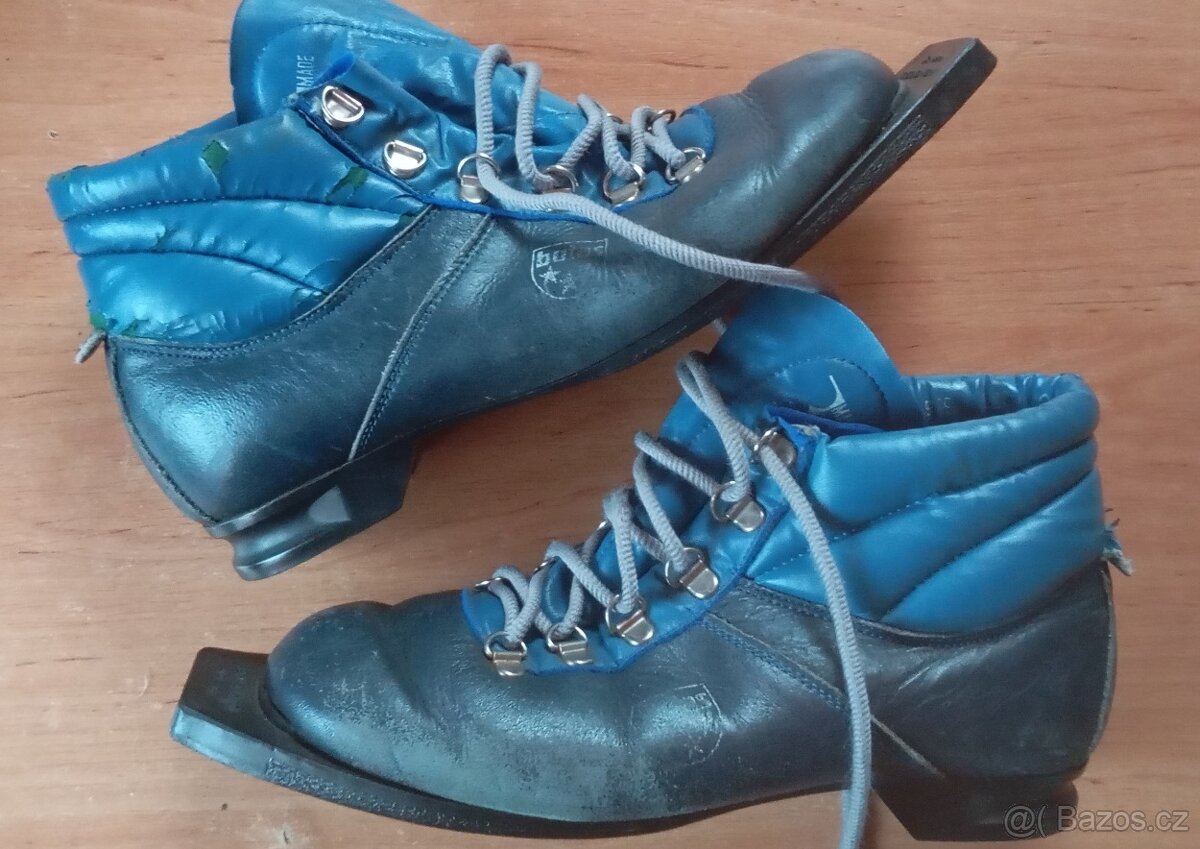 Různé běžky 180-215 cm, boty na běžky vel. 30-43 - 20