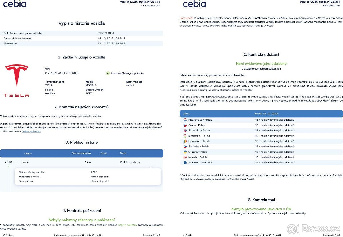 Tesla Model 3 SR+ DPH, ZÁRUKA, TZ, AUTOPILOT - 20