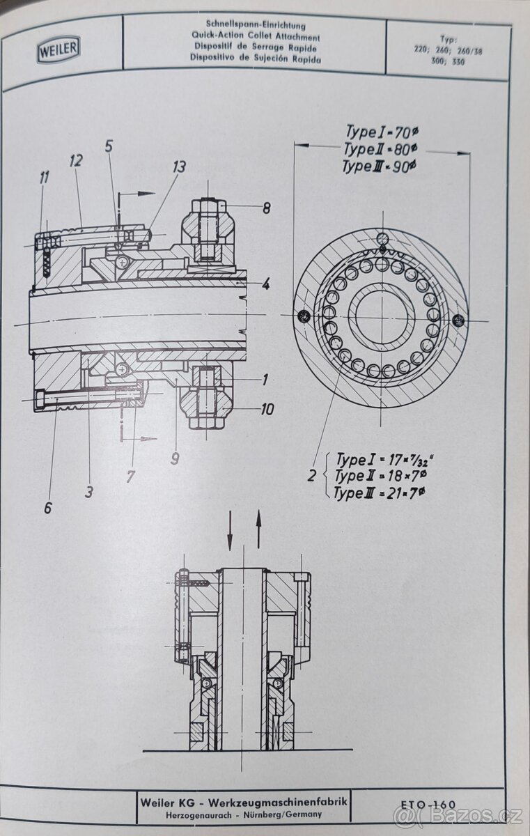 Soustruh WEILER MD220_2 - 20