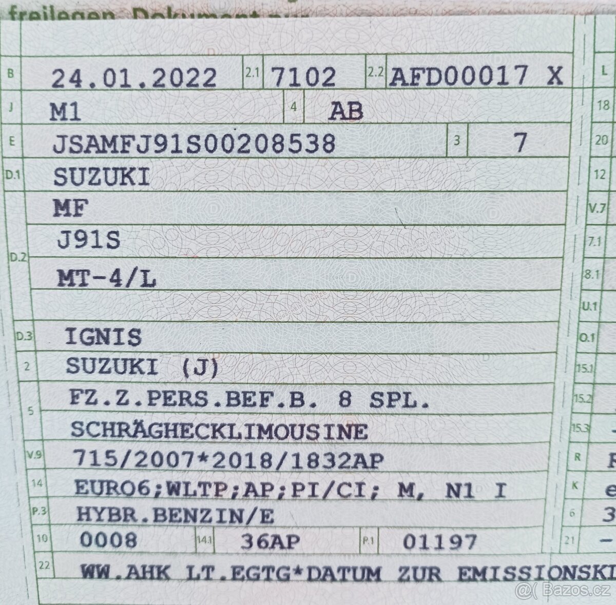 Suzuki Ignis 1,2i Hybrid All grip Elegance - 20