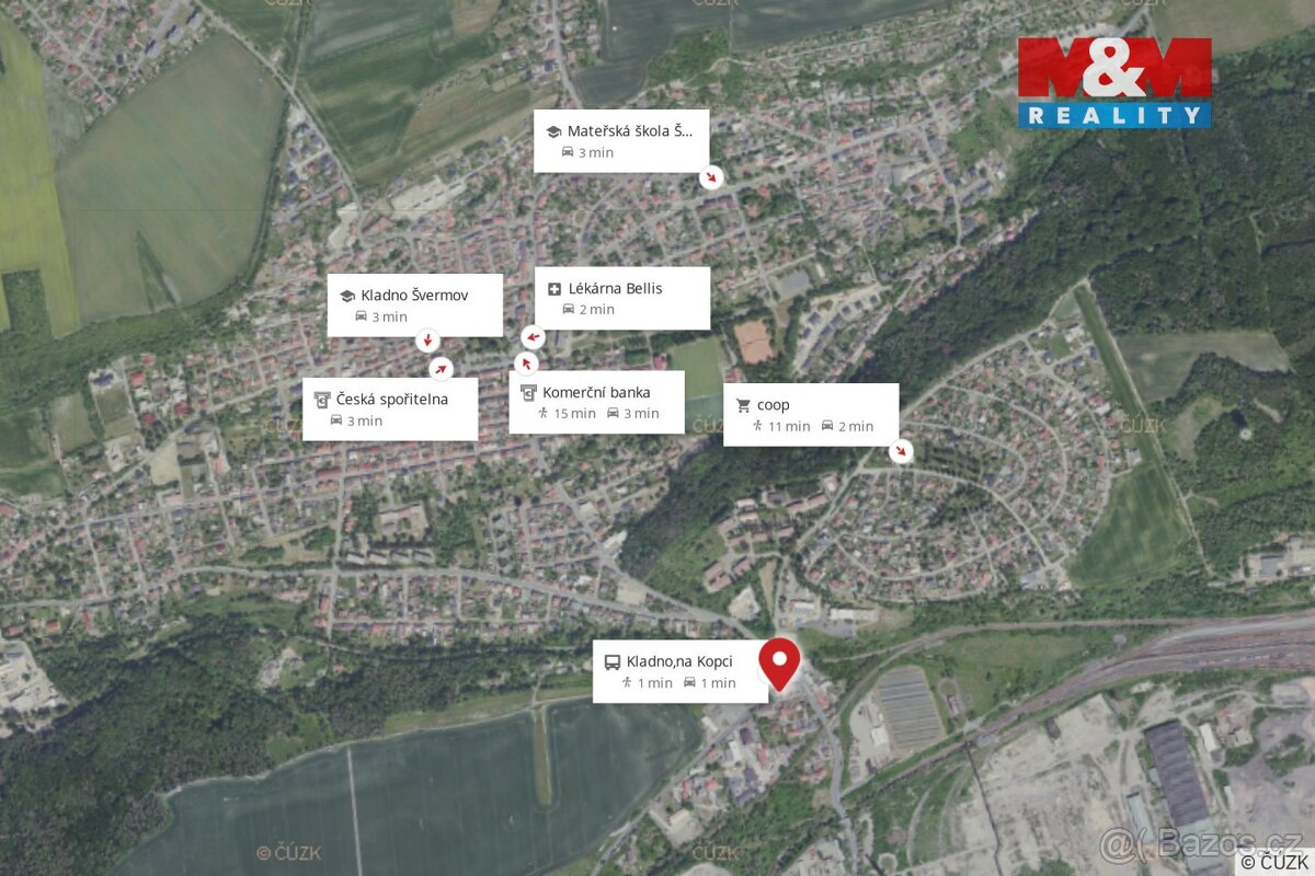 Prodej rodinného domu, Kladno, ul. Motyčínská - 20