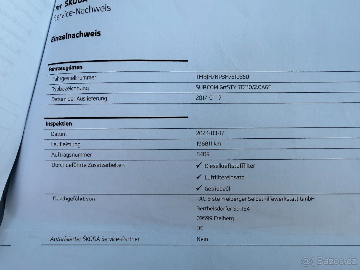 Škoda Superb 2.0TDi 110kW DSG, tažné, kůže, 1. majitel - 20