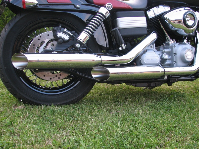 Harley Davidson Nové Nerezové Laděné Výfuky Thundering Eagle - 20