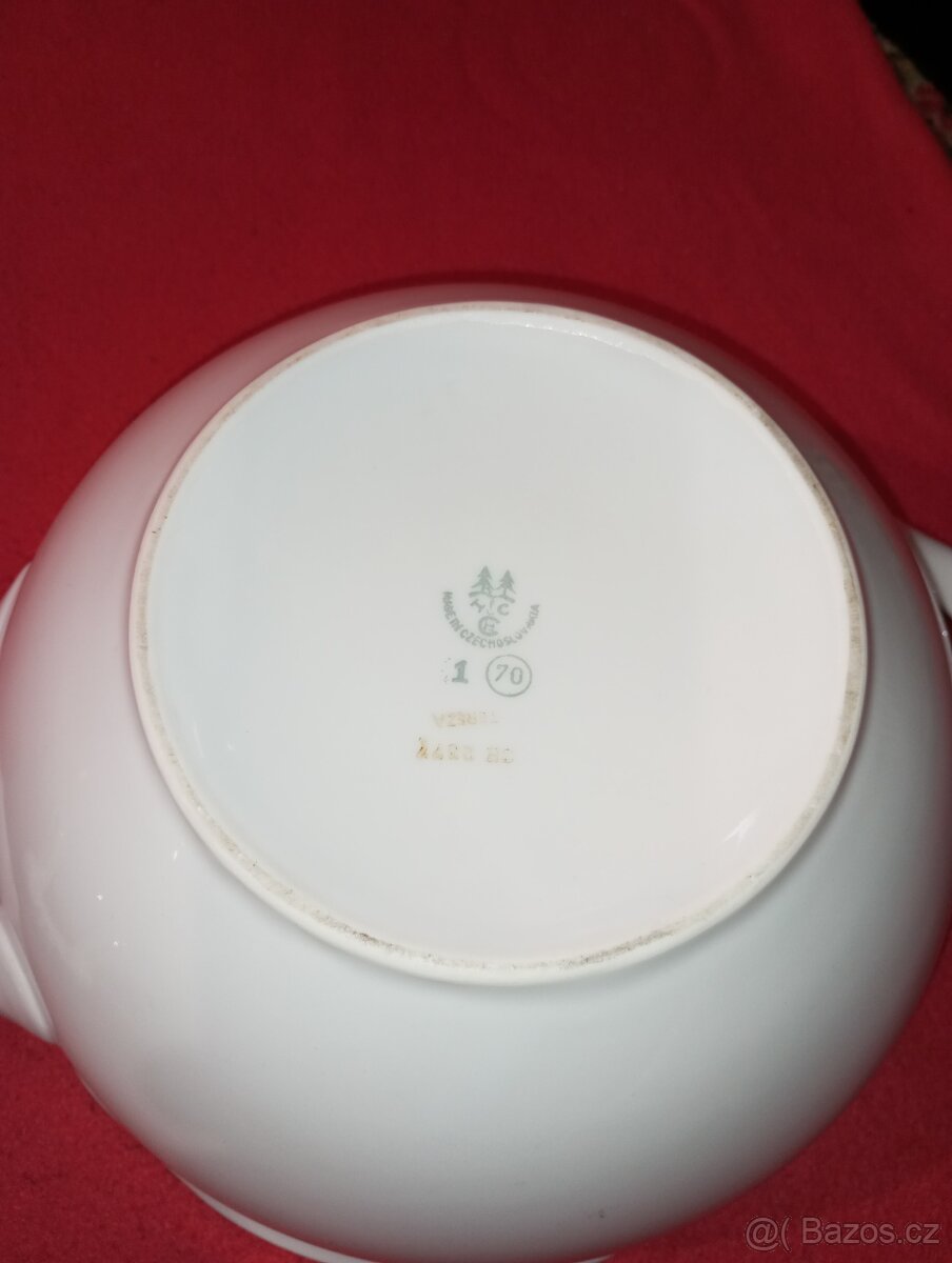 Teriny 7 ks + miska na polévku - 20