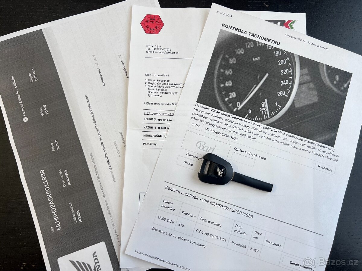 Honda CB 650R, možnost splátek a protiúčtu - 20