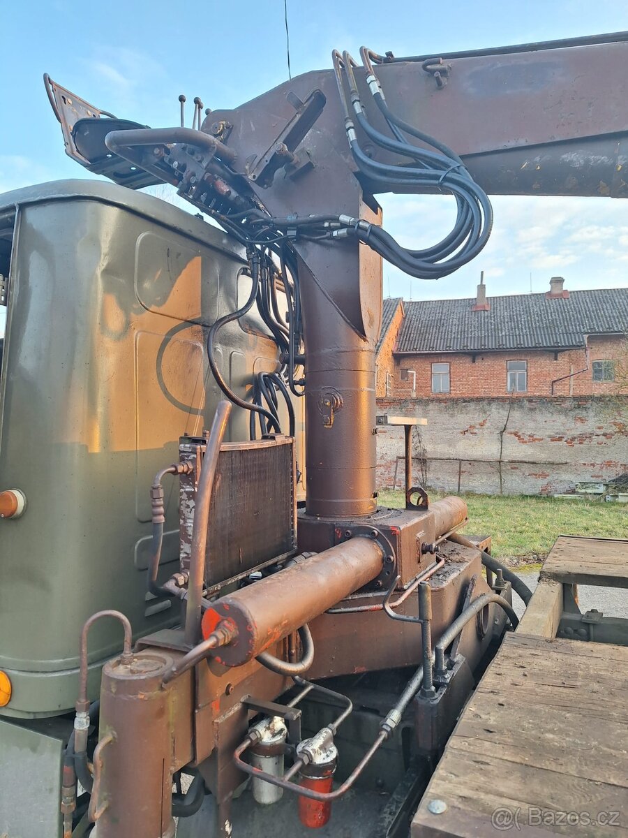 Vyvážečka Praga V3S do lesa s Hydr.rukou - 20